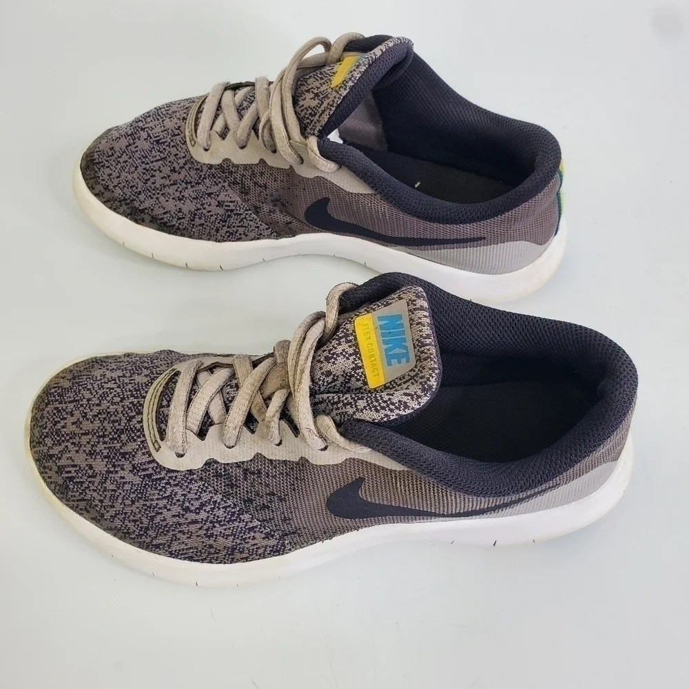 Nike Shoes Size 4.5 Youth 6 Women Flex Contact Sneakers s Athletic Gray